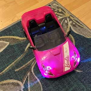 Barbie pink top back convertible